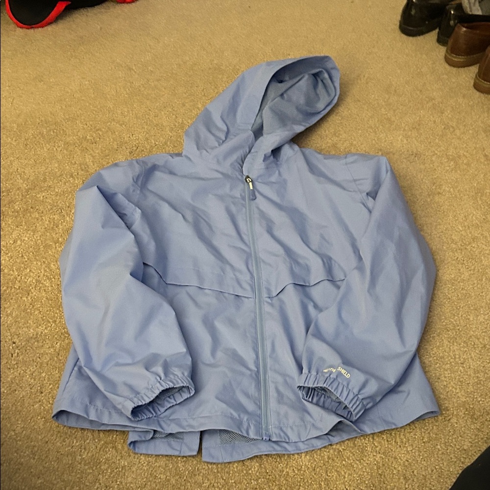Avalanche Sky Blue Hooded Utility Jacket